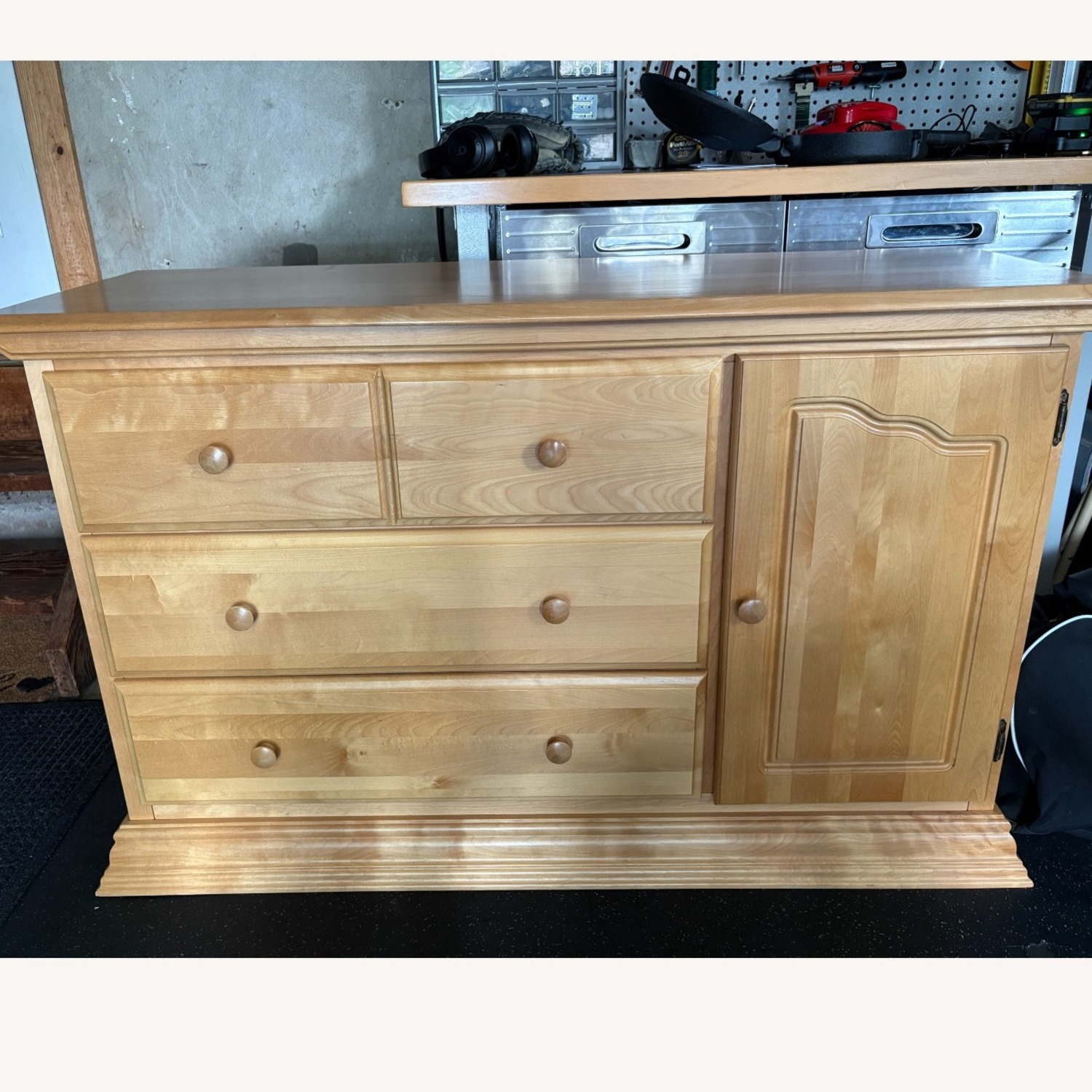 Bellini Furniture Natural Wood Dresser - image-4