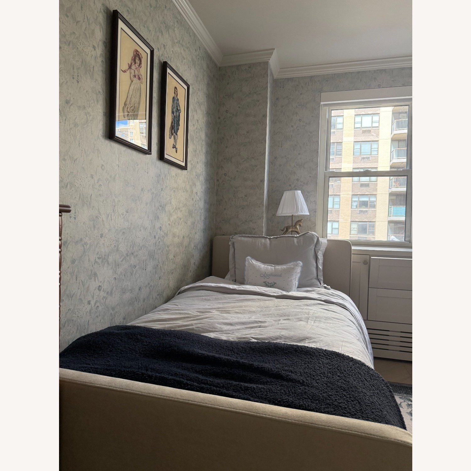 Soho Bed Natural Cotton Twin Bed - image-1