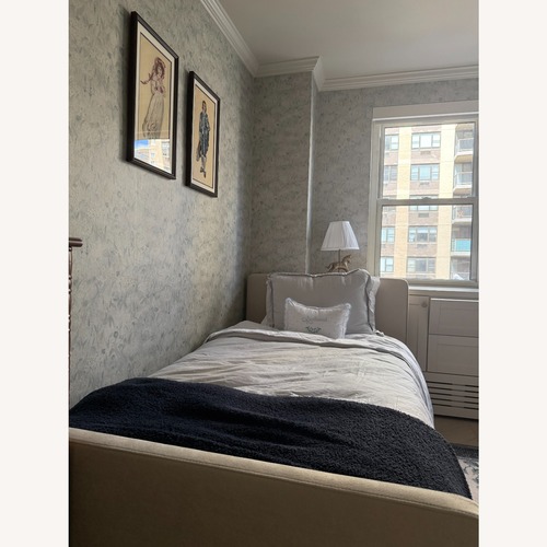 Used Soho Bed Natural Cotton Twin Bed for sale on AptDeco