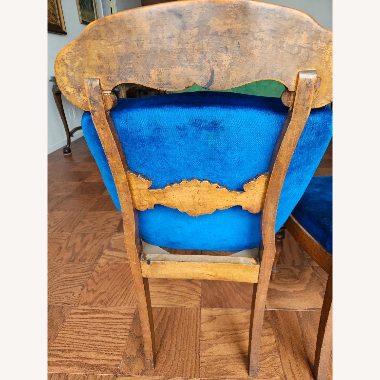 Vintage/Antique Finds Wood Dining Chairs - image-3