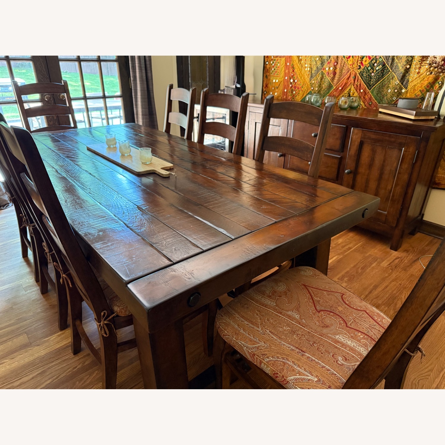 Pottery Barn Benchright Wood Dining Set - image-3