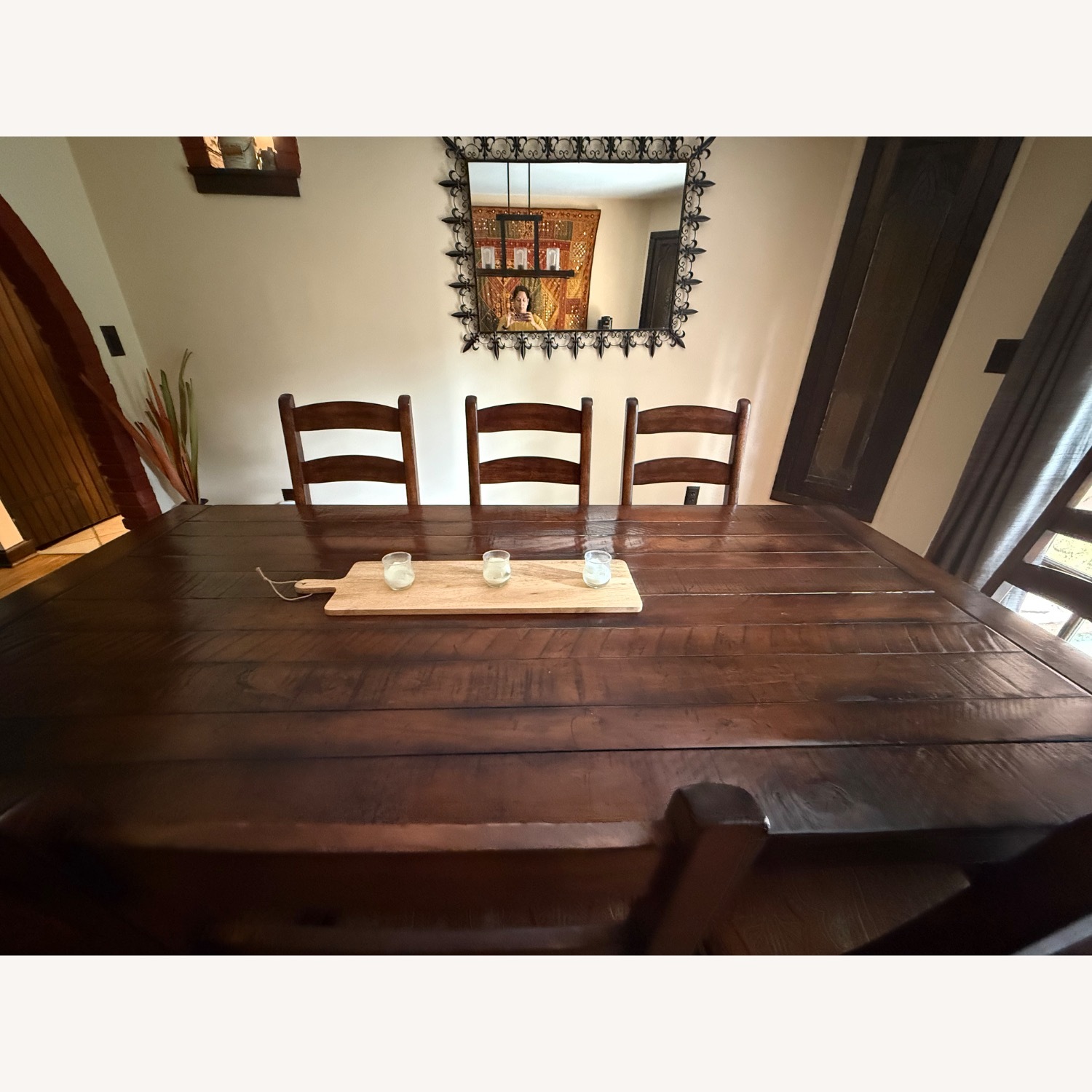 Pottery Barn Benchright Wood Dining Set - image-1