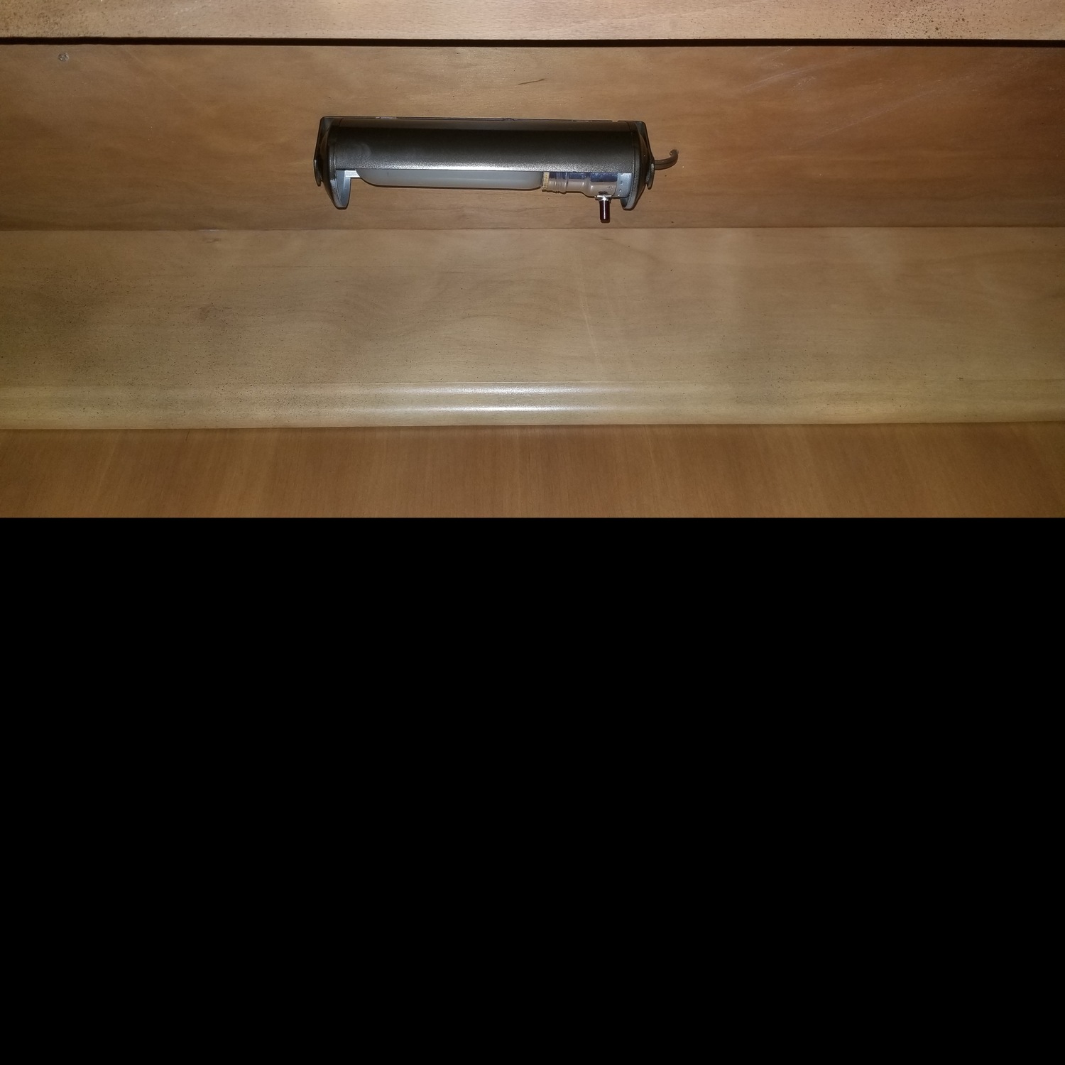Golden Wood China Closet W Display Light - image-8