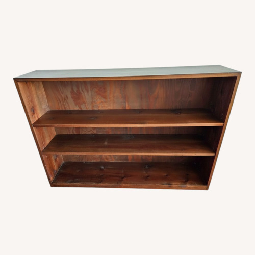 Used Dark Brown Wood Bookcase for sale on AptDeco