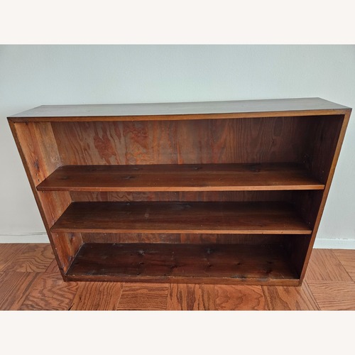 Used Dark Brown Wood Bookcase for sale on AptDeco
