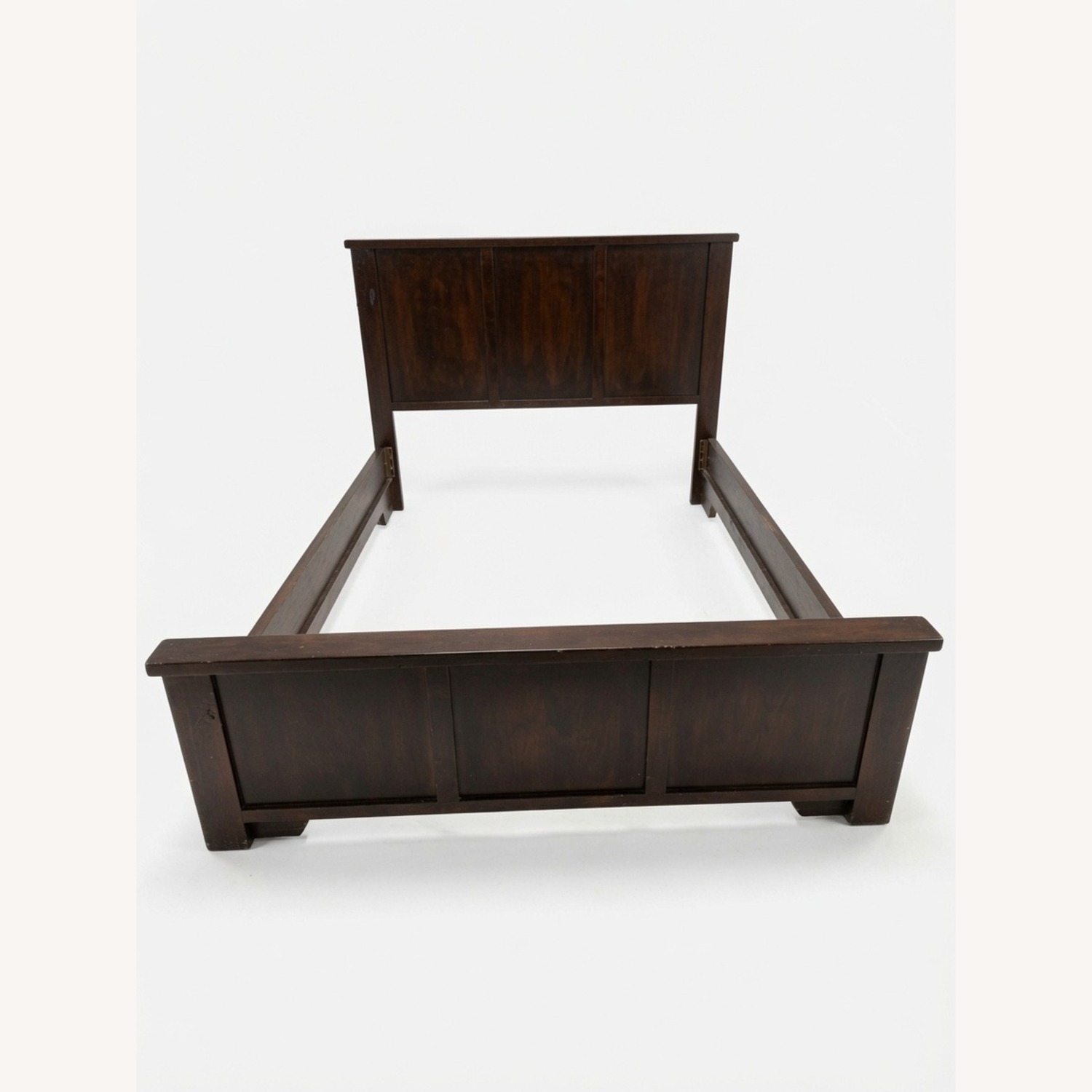 Pottery Barn Hudson Dark Brown Queen Bedframe  - image-1