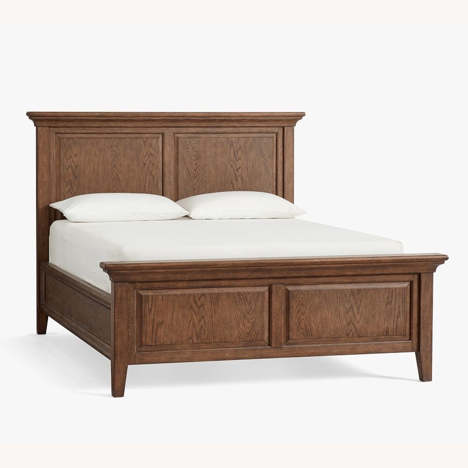 Pottery Barn Hudson Dark Brown Queen Bedframe  - image-5