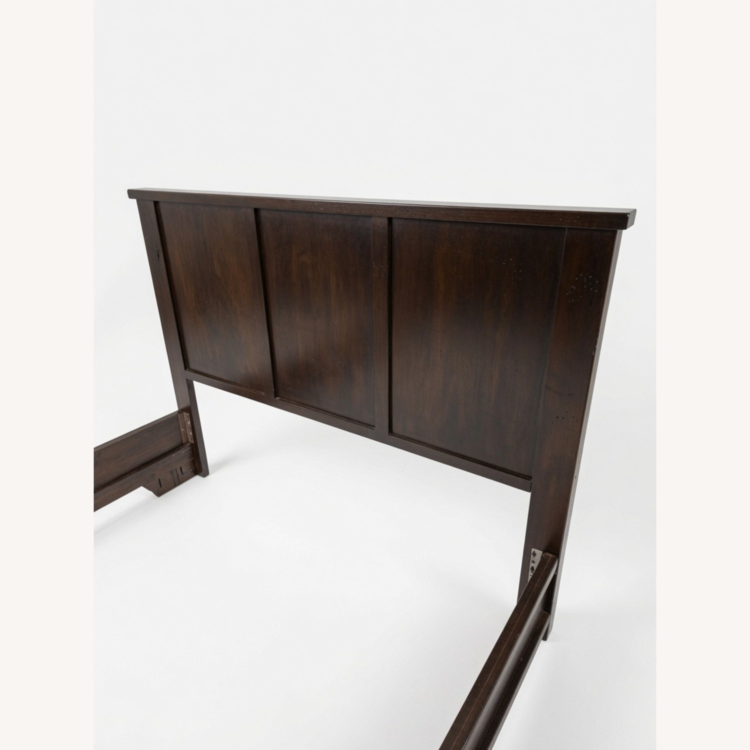Pottery Barn Hudson Dark Brown Queen Bedframe  - image-4