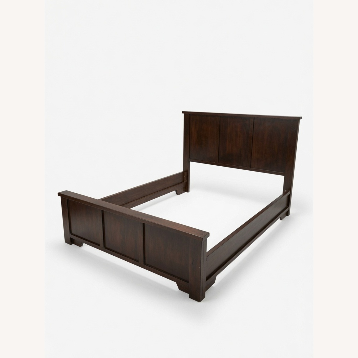 Pottery Barn Hudson Dark Brown Queen Bedframe  - image-3