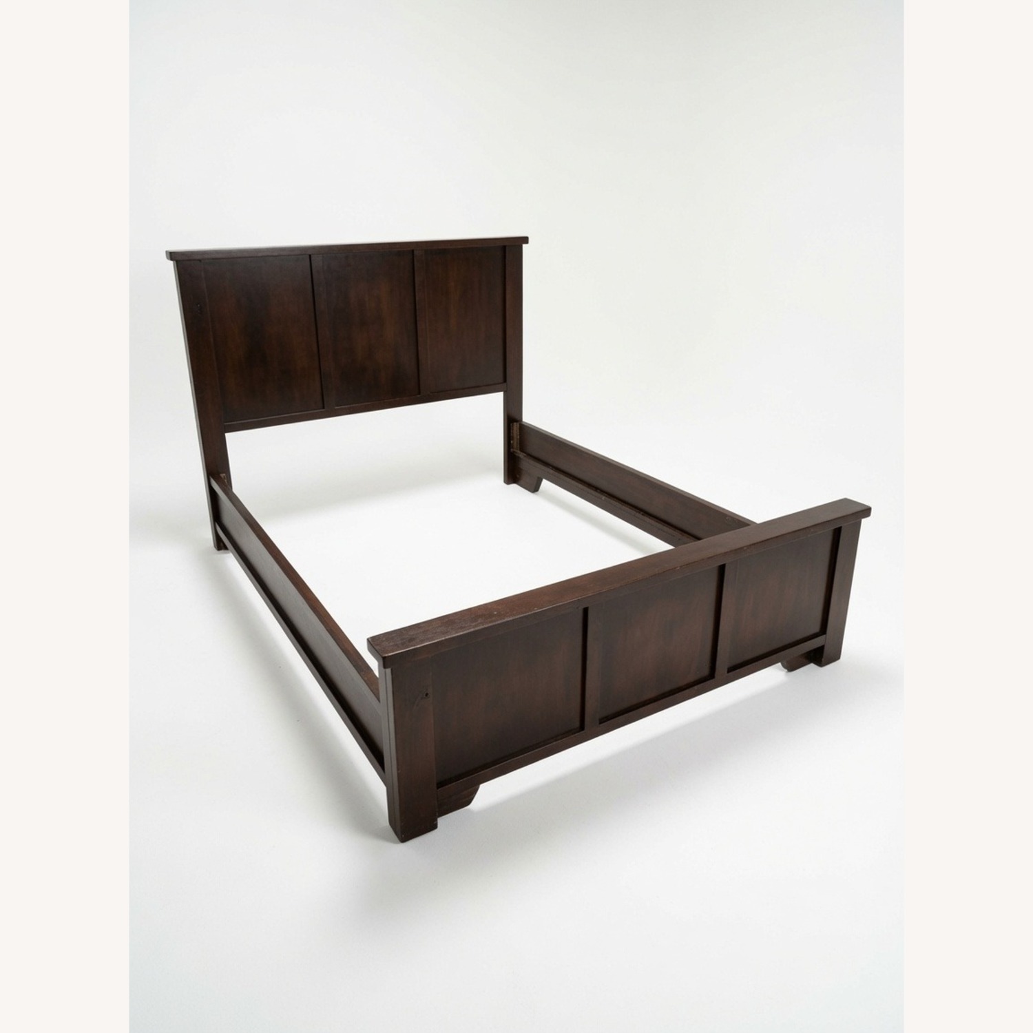 Pottery Barn Hudson Dark Brown Queen Bedframe  - image-2