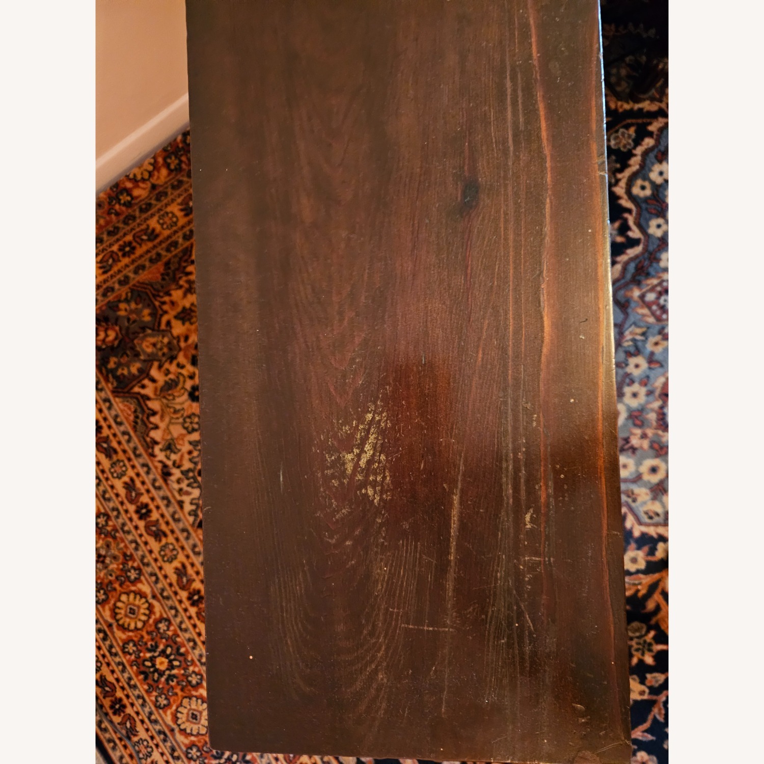 Dark Brown Wood Bookcase - image-2