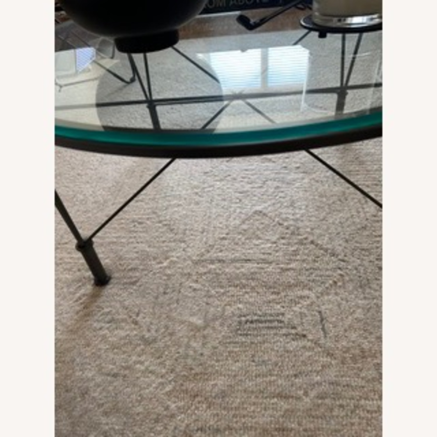 Round Glass Coffee Table - image-4