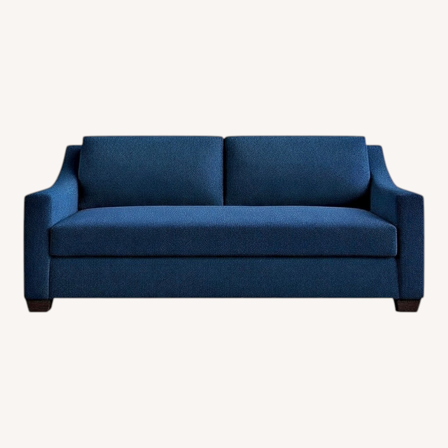 Pottery Barn Blue York Sofa - image-1
