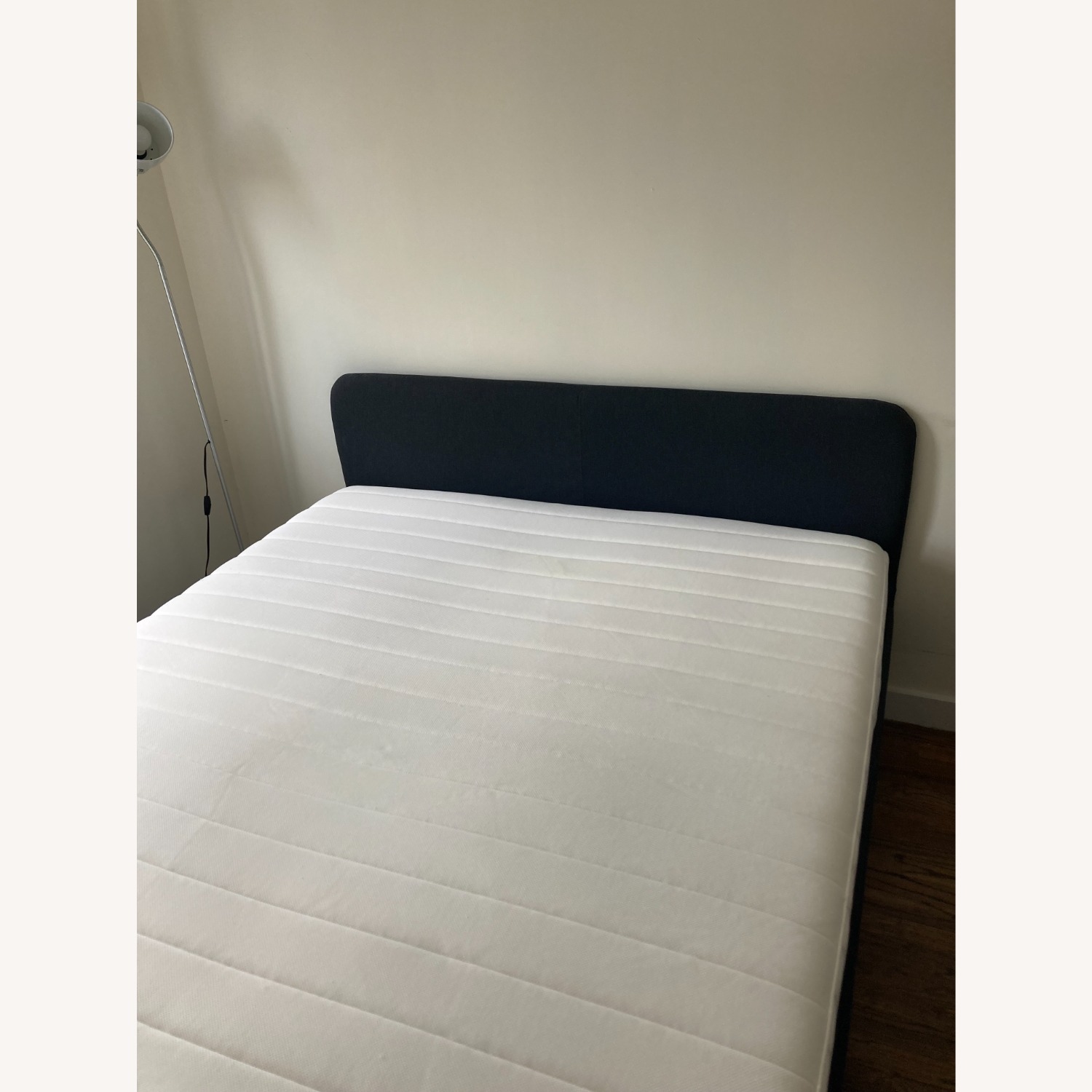 IKEA Slattum Queen Dark Gray Bed - image-3