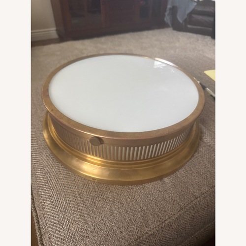 Used Stoffer Home Alderly Flush Mount Brass for sale on AptDeco