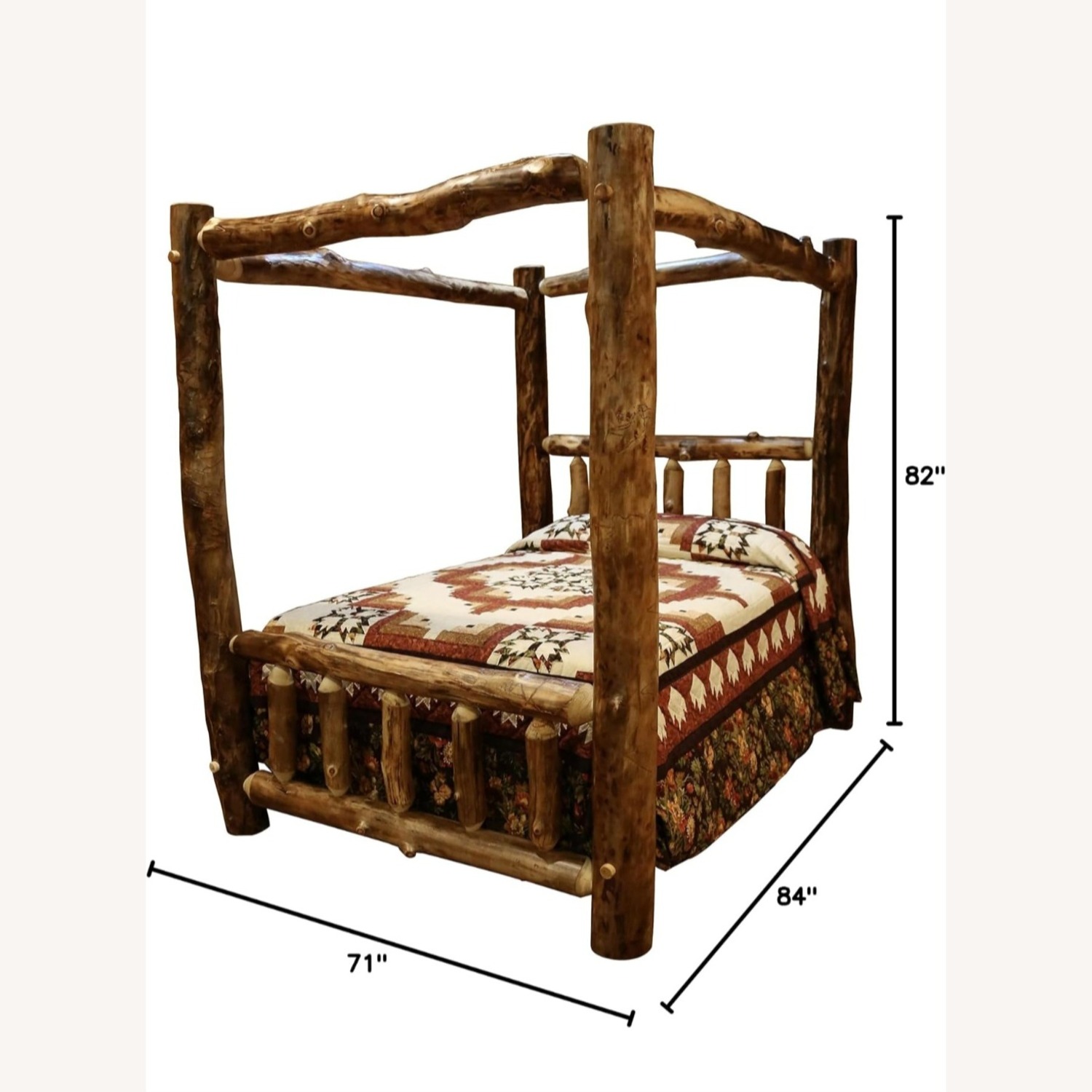 Furniture Barn Usa Wood Full Bed - image-5