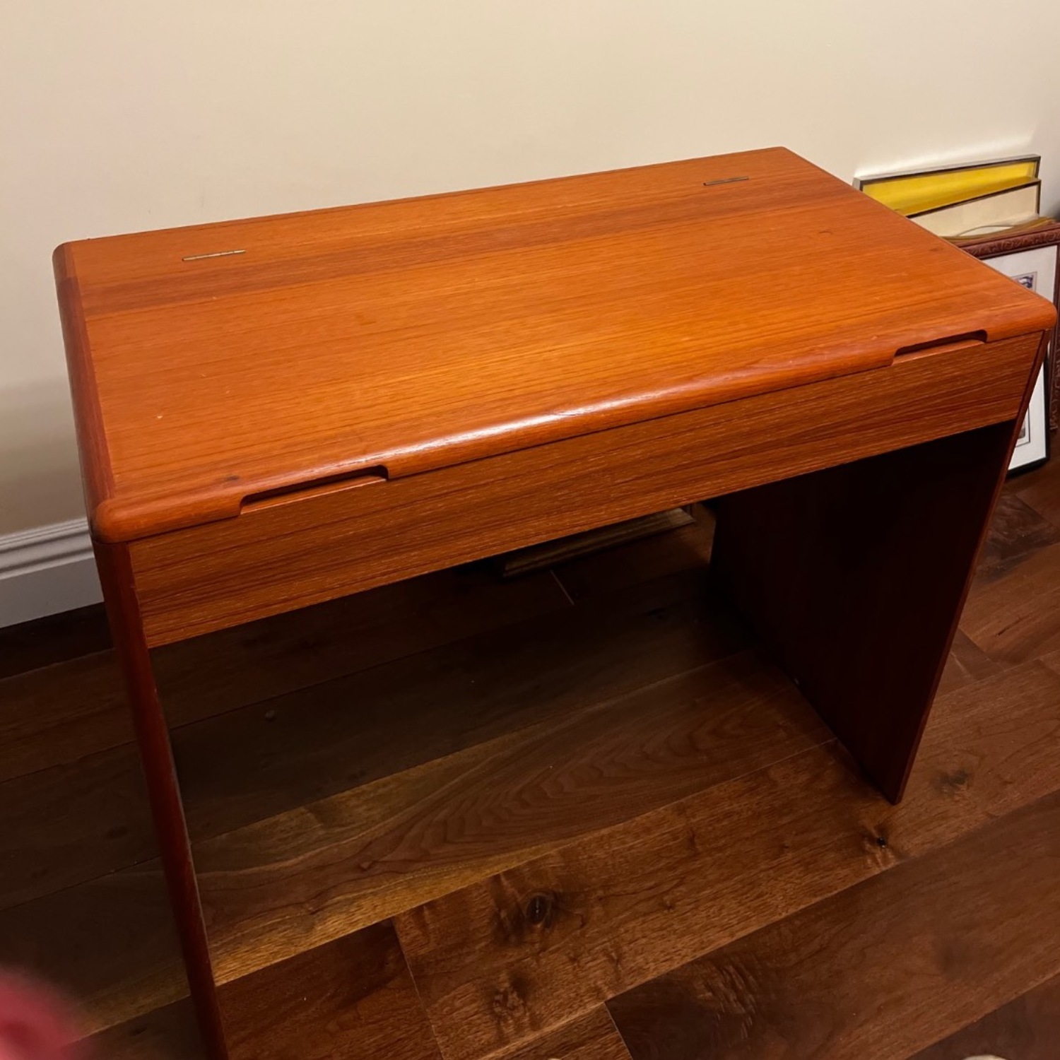Mid Century Teak Desk/Vanity - image-10