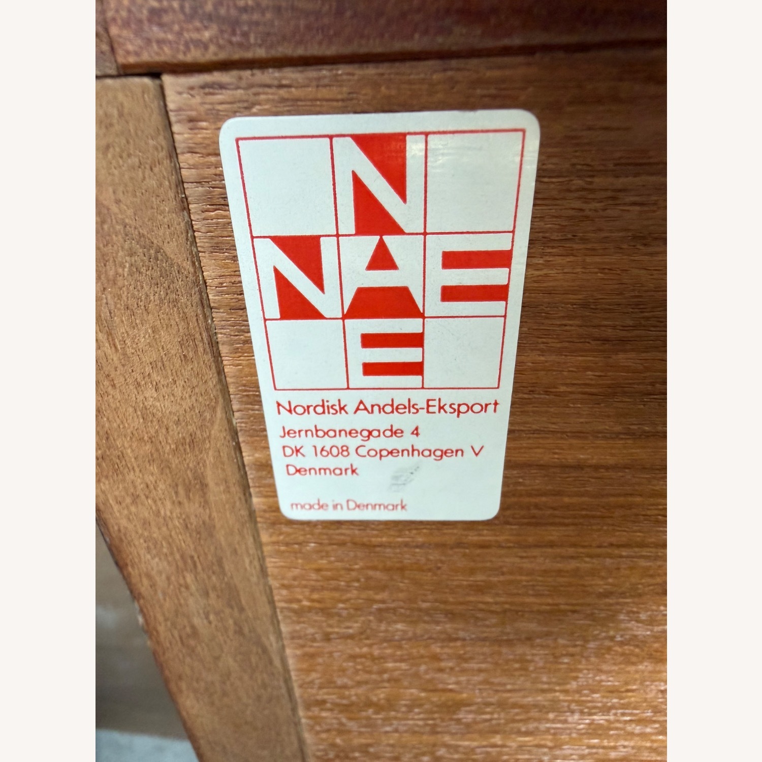 Mid Century Teak Desk/Vanity - image-8