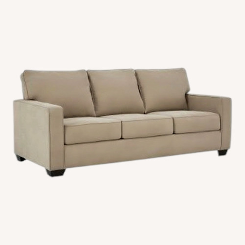 Used Ashley Furniture Altari Gold Fabric 3+ Seater Sofa for sale on AptDeco