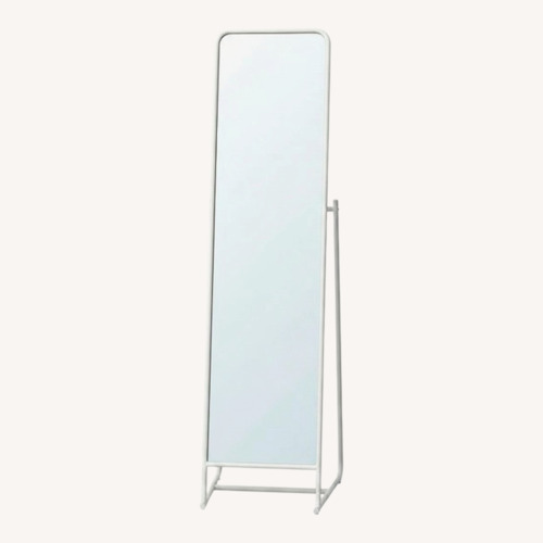 Used Floor Knapper Mirror with storage for sale on AptDeco