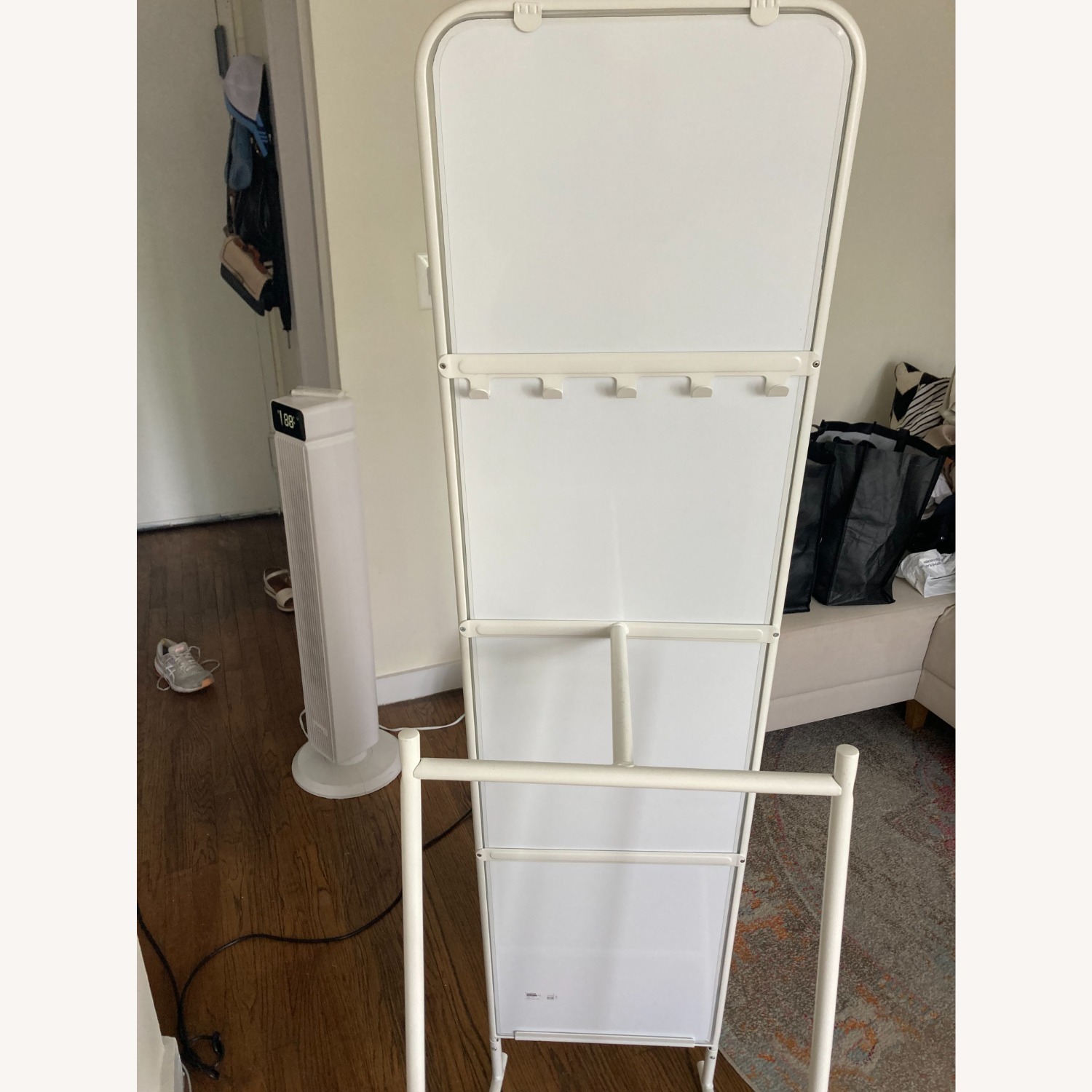Floor Knapper Mirror with storage - image-3