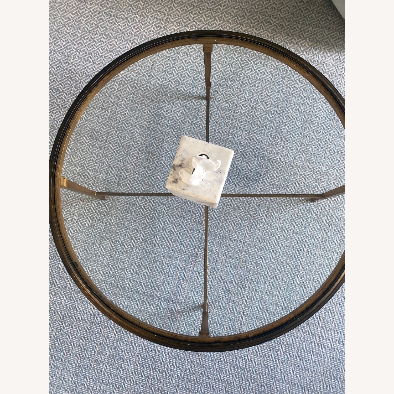 Ethan Allen Heron Transparent Coffee Table - image-2