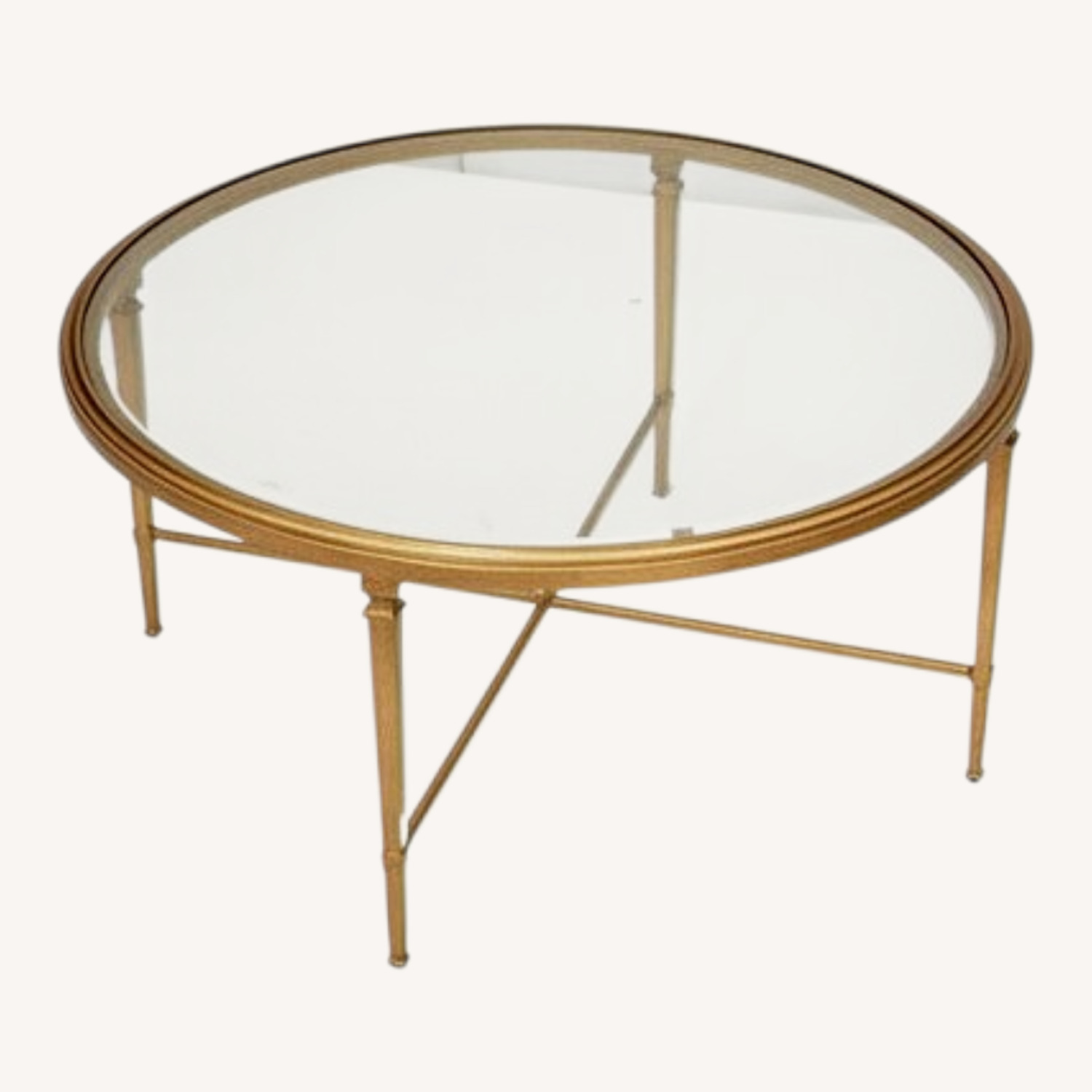 Ethan Allen Heron Transparent Coffee Table - image-0