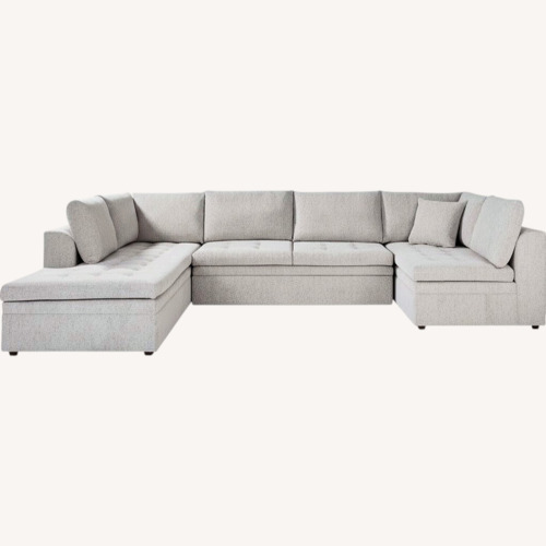Used Rooms To Go 3 Pc Sectional Sofa with Chaise  for sale on AptDeco