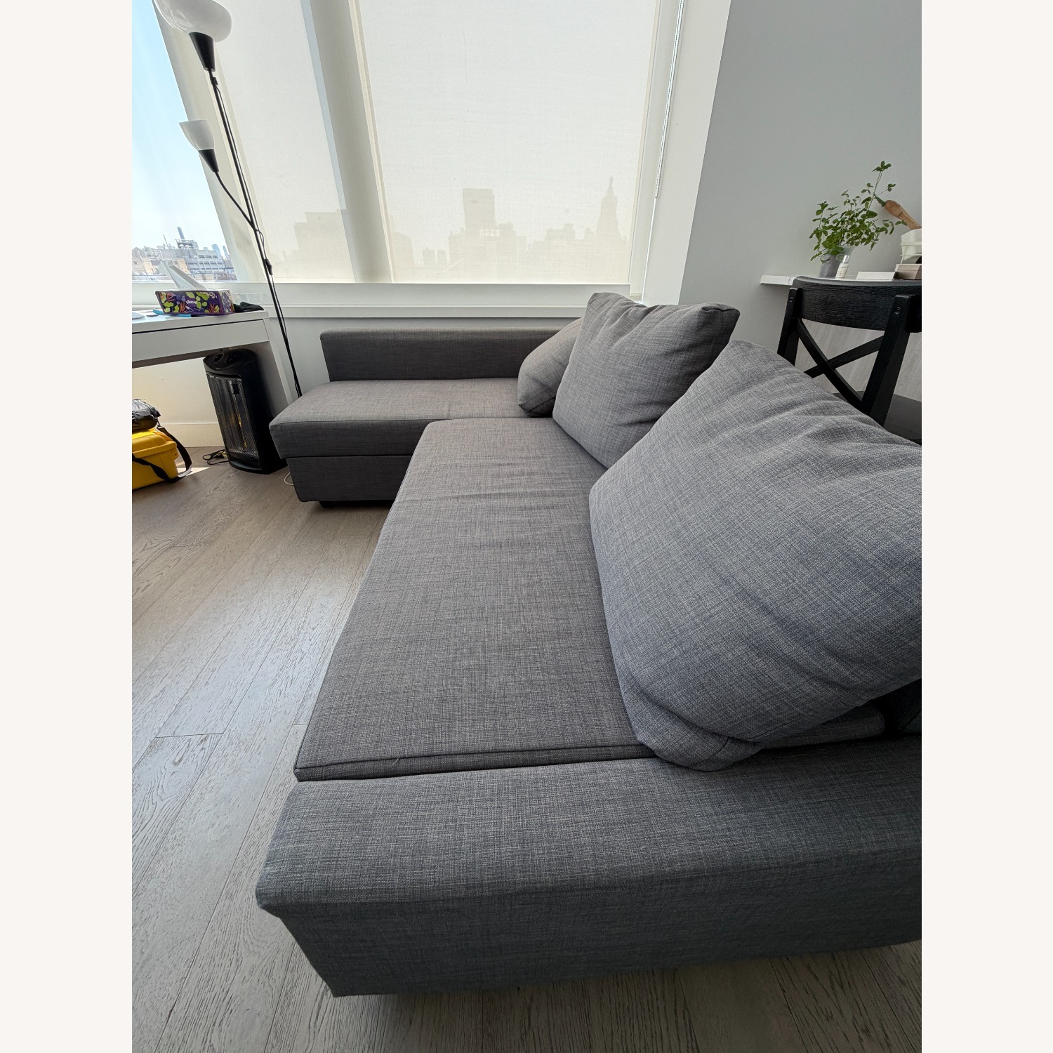 IKEA Friheten Dark Gray Sleeper Sofa - image-1