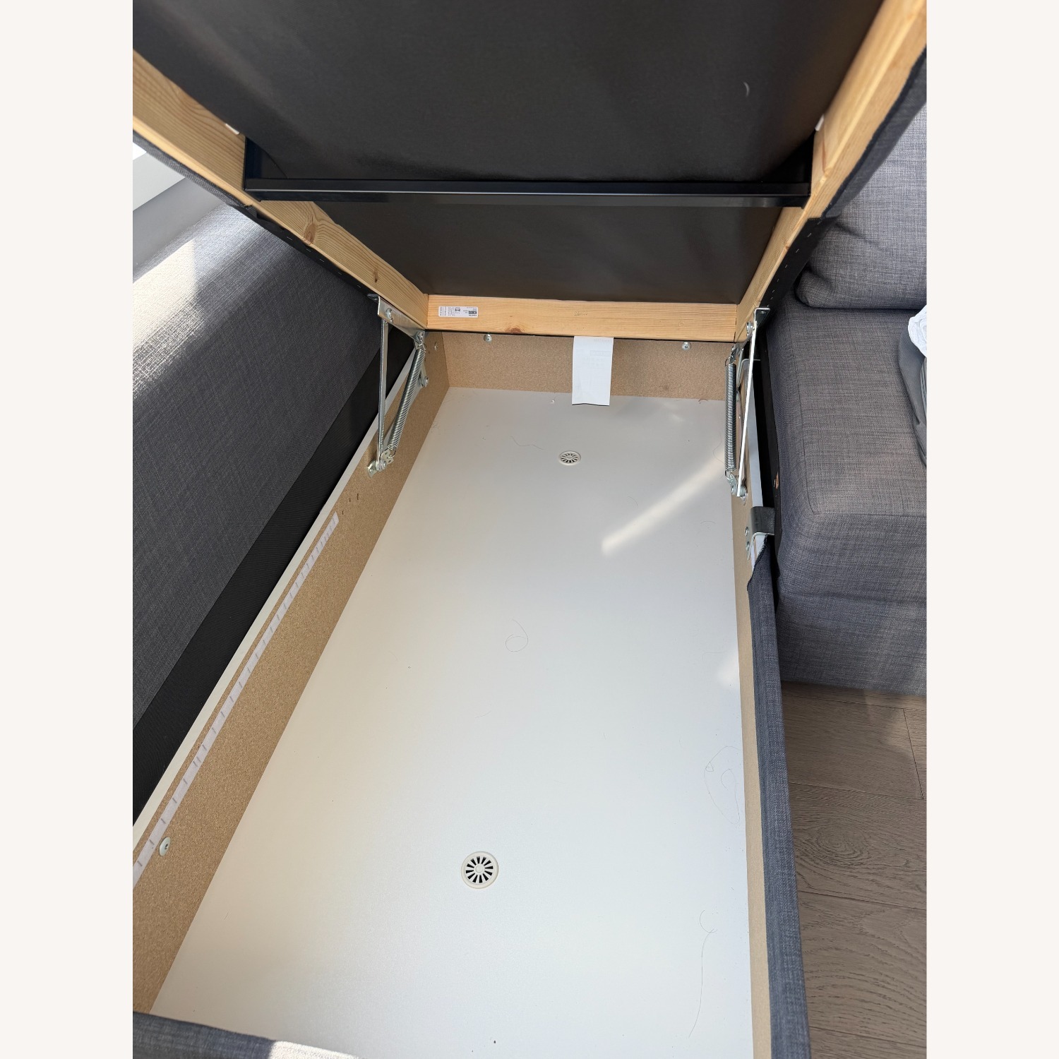 IKEA Friheten Dark Gray Sleeper Sofa - image-6