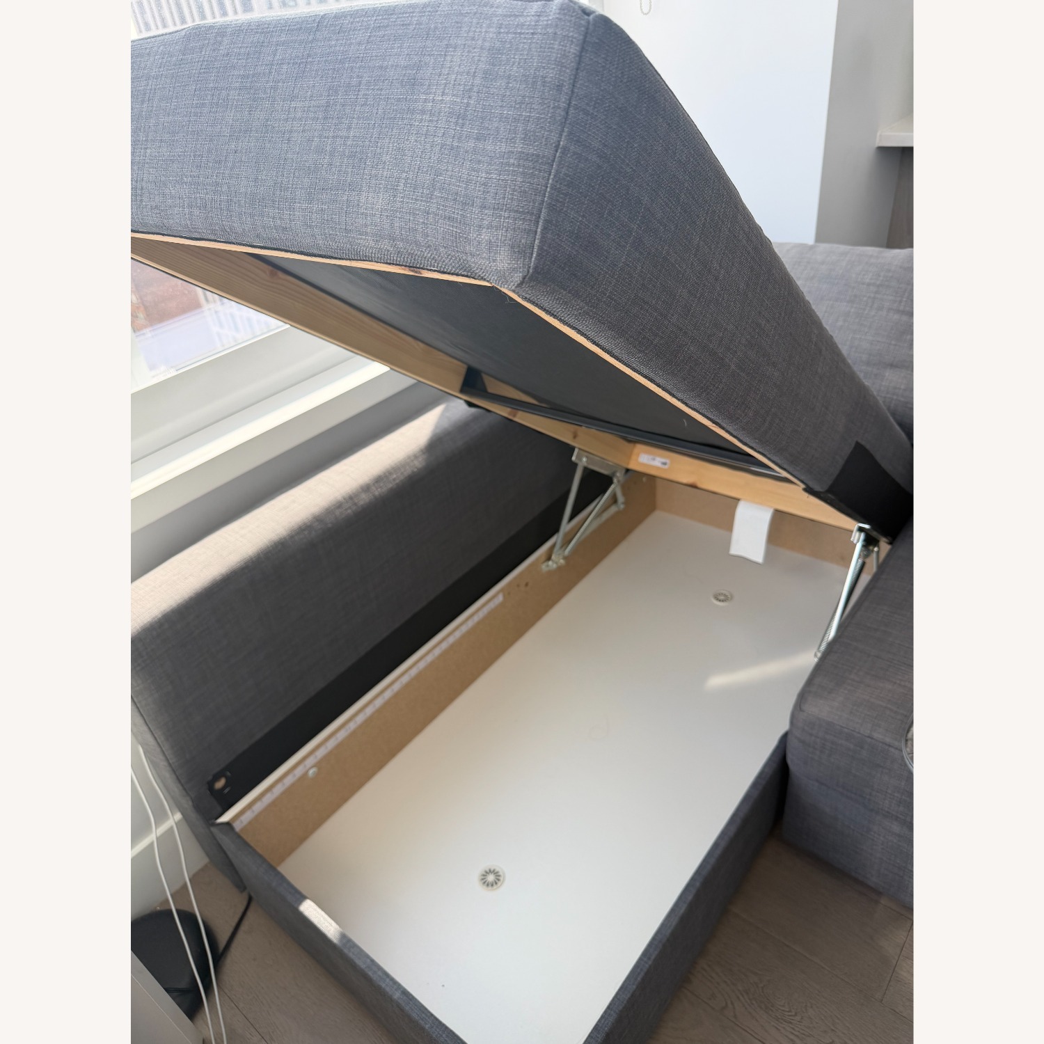 IKEA Friheten Dark Gray Sleeper Sofa - image-5