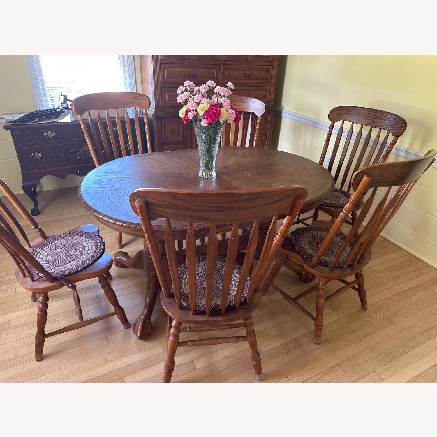 Vintage/Antique Natural Dining Set - image-4