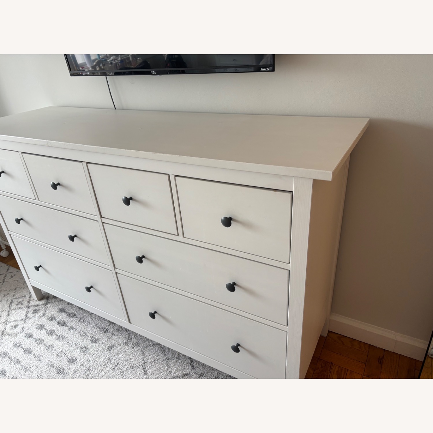 IKEA Hemnes White Wood Dresser - image-1