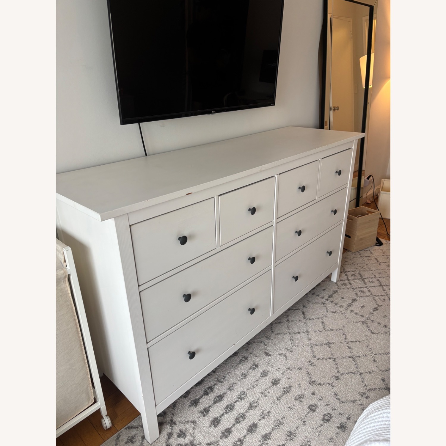 IKEA Hemnes White Wood Dresser - image-2