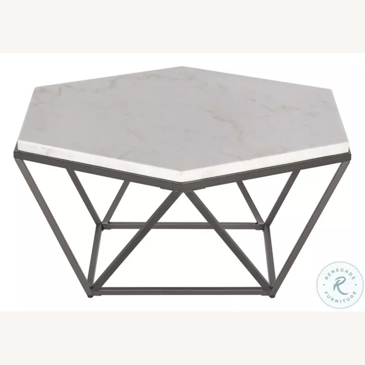 Steve Silver Co. White Coffee Table - image-5
