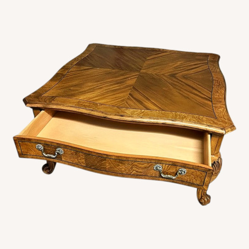 Used Light Brown Wood Desk for sale on AptDeco