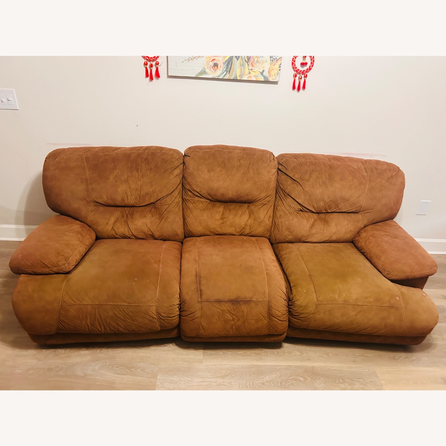 Motorized 3-Seater Recliner Sofa - image-2