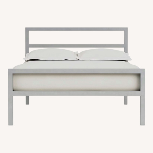 Used Room & Board Parson Metal King Bed for sale on AptDeco