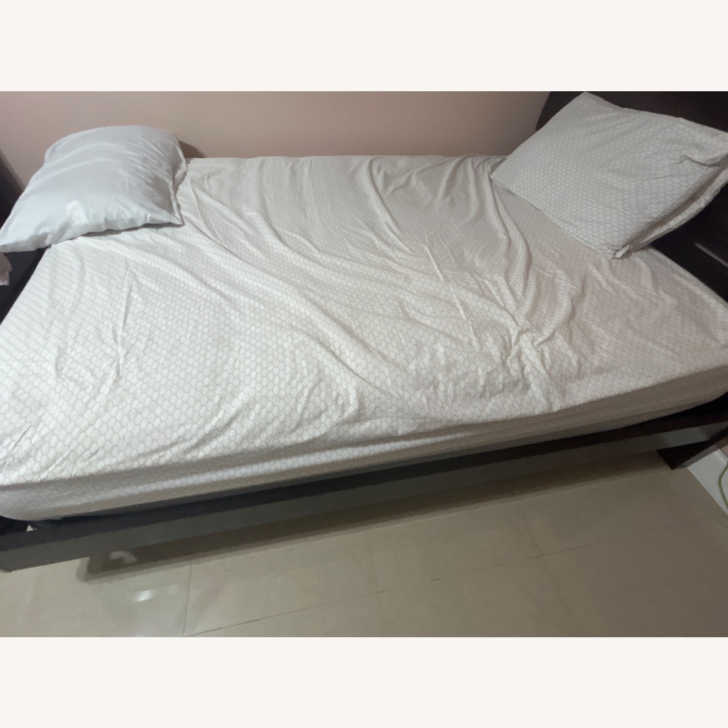 El Dorado Dark Brown Wooden Full Bed - image-2
