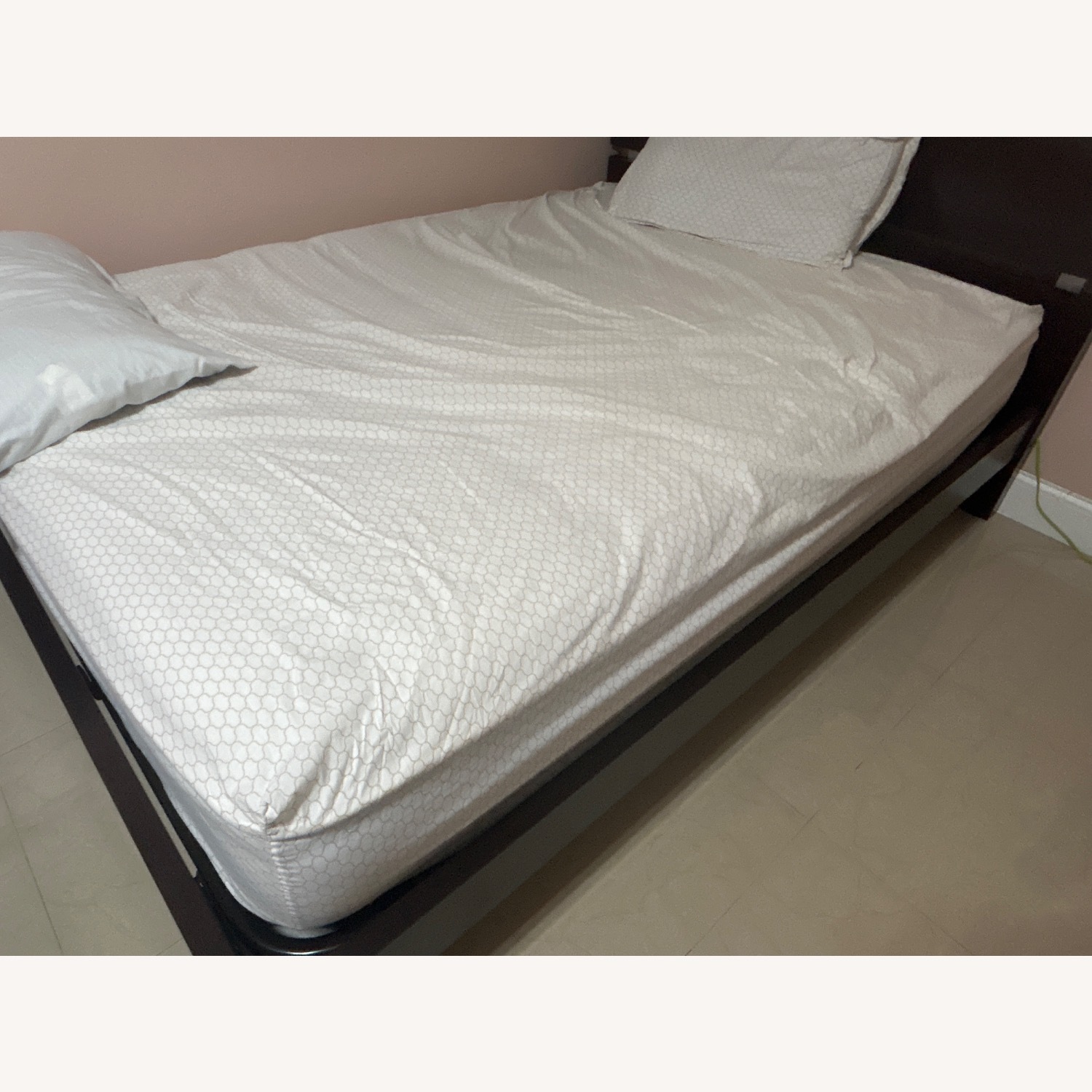 El Dorado Dark Brown Wooden Full Bed - image-3