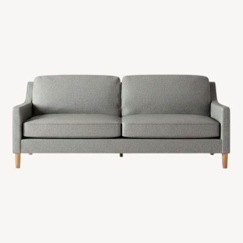 Used Walmart 3 Seater Sofa in Gray Linen for sale on AptDeco