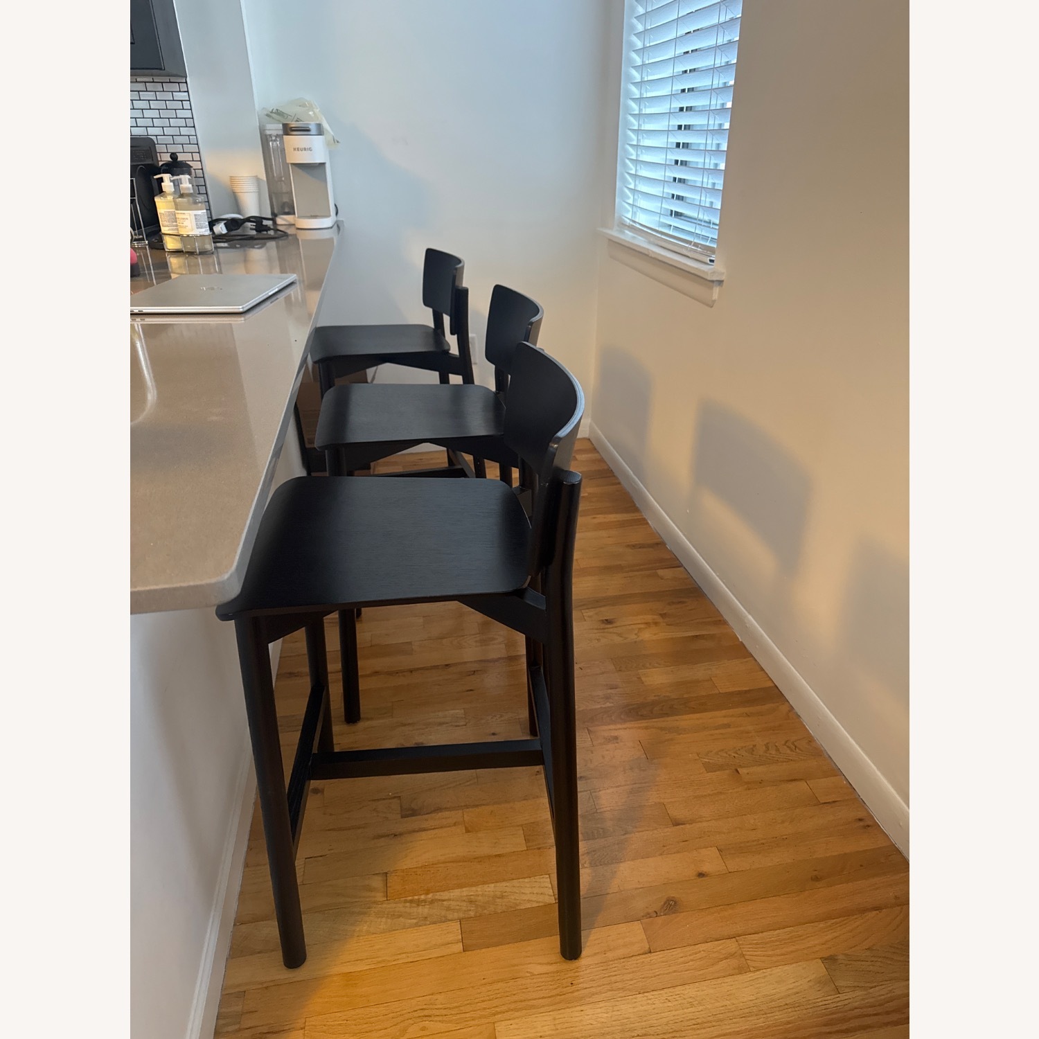 Wayfair Khachig Barstool x3 - image-5