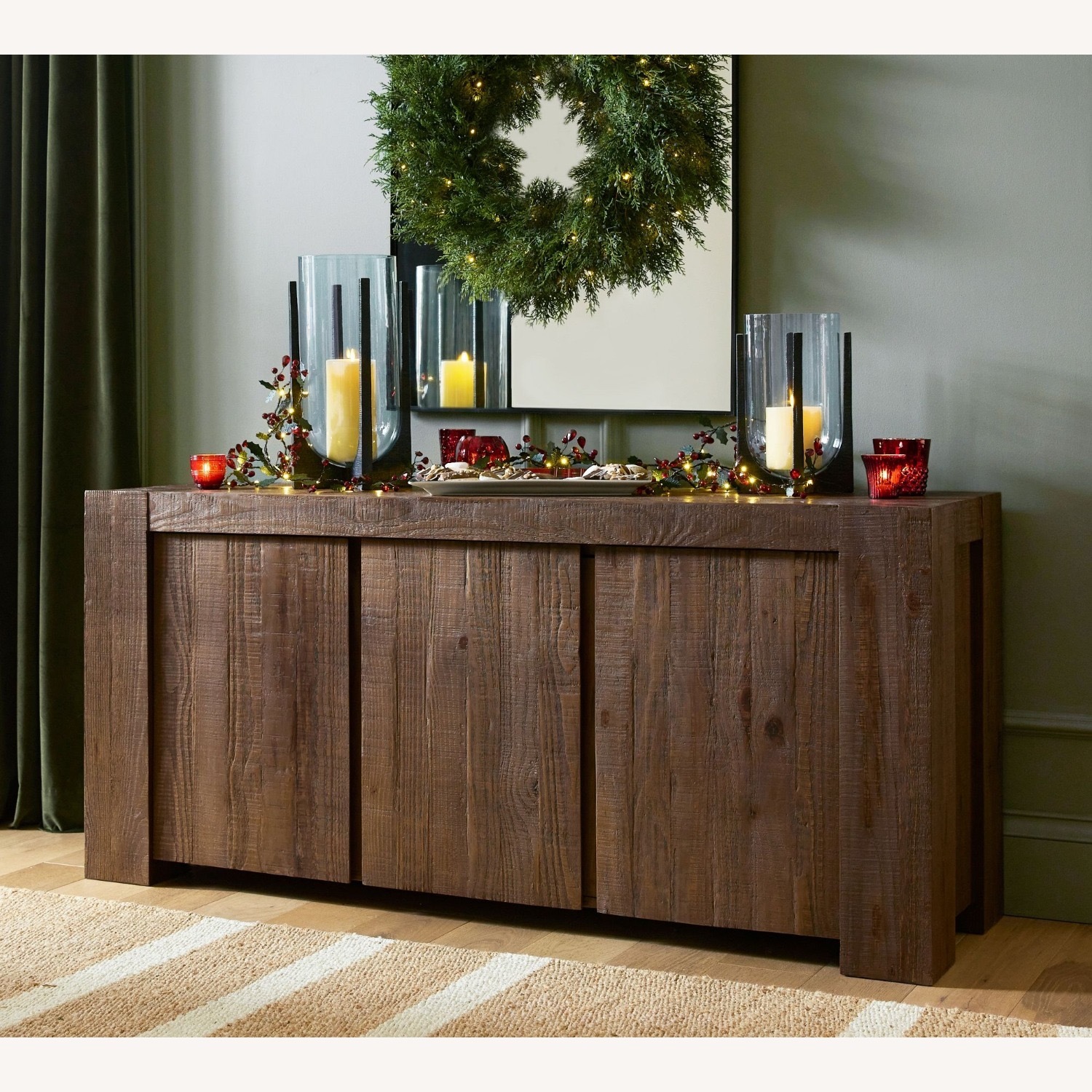 Pottery Barn Rockport Reclaimed Wood Media Console - image-6