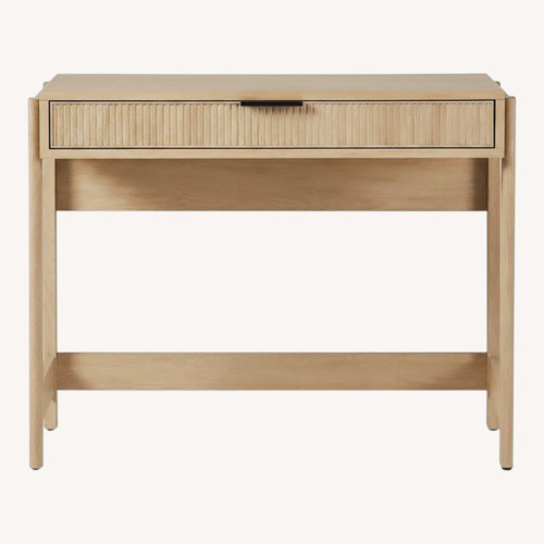 Used Wayfair Natural Wood Desk for sale on AptDeco