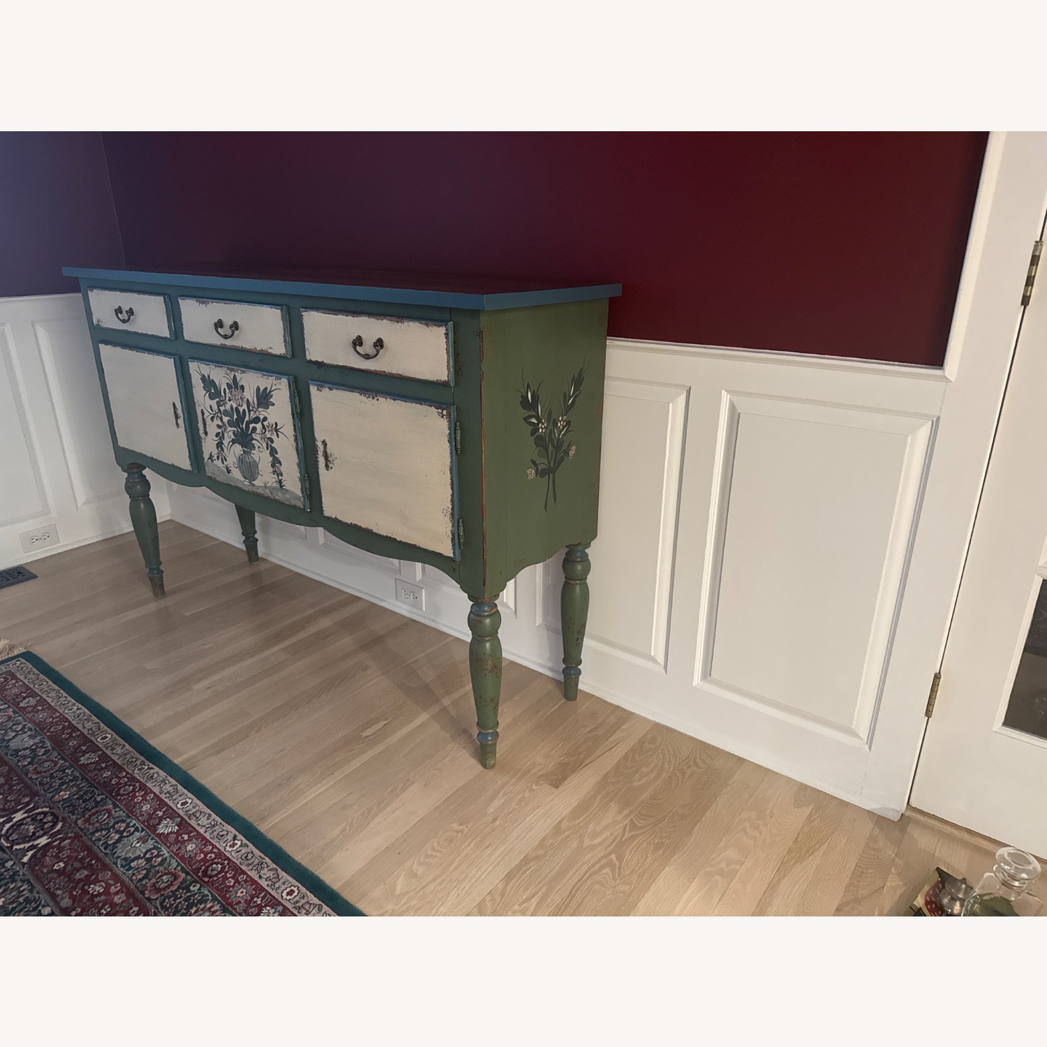 Green Wood Sideboard - image-2
