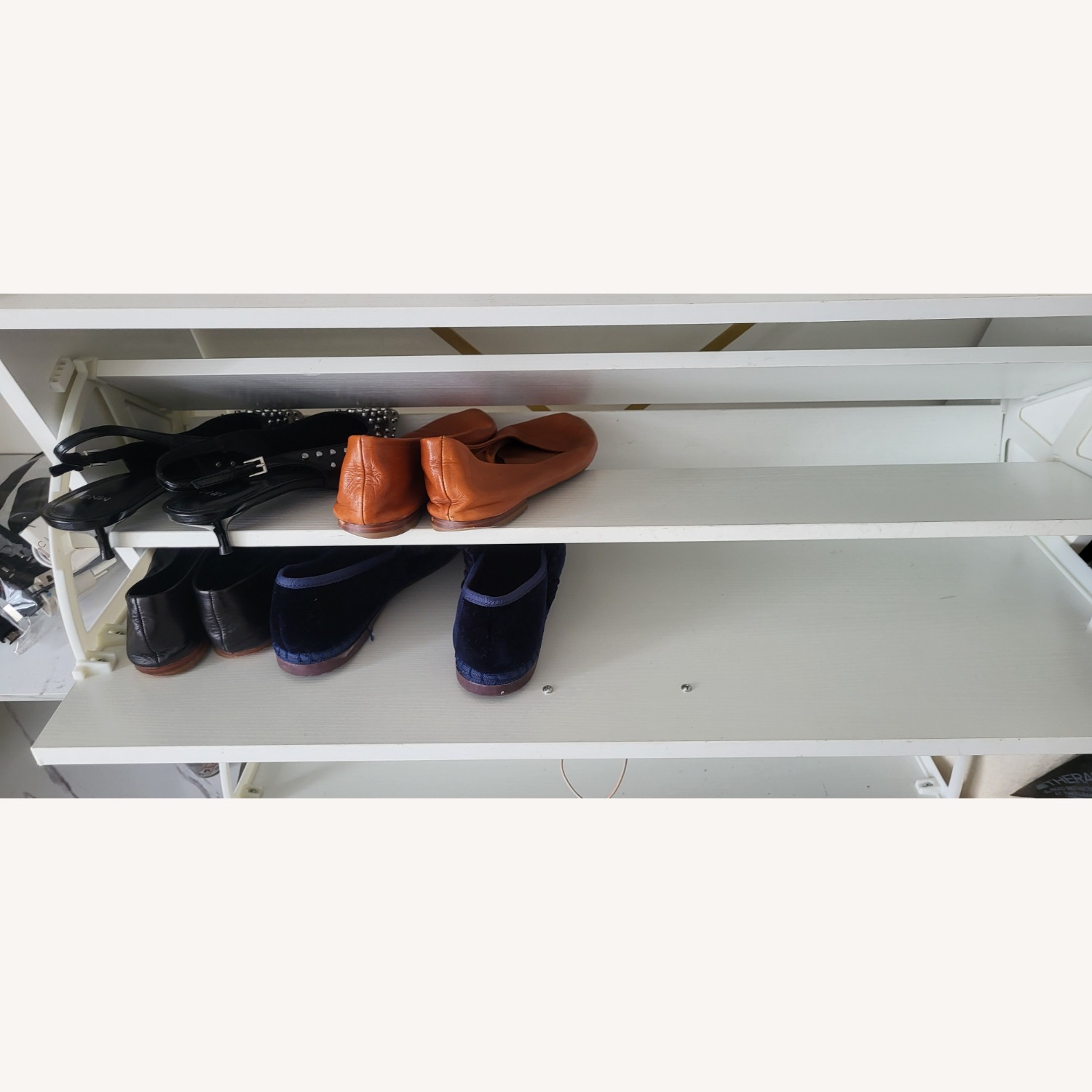 Wayfair White Wood Shoe Storage - image-4