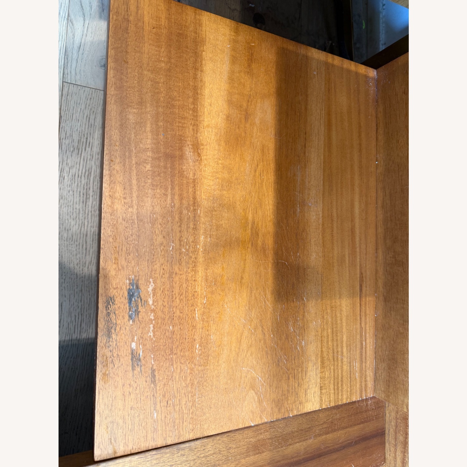 CB2 Dark Brown Wood Full Bed - image-3