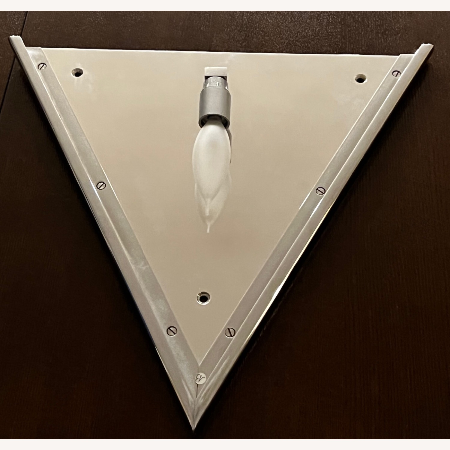 Lalique Heliconia White Crystal Wall Sconces Pair - image-2