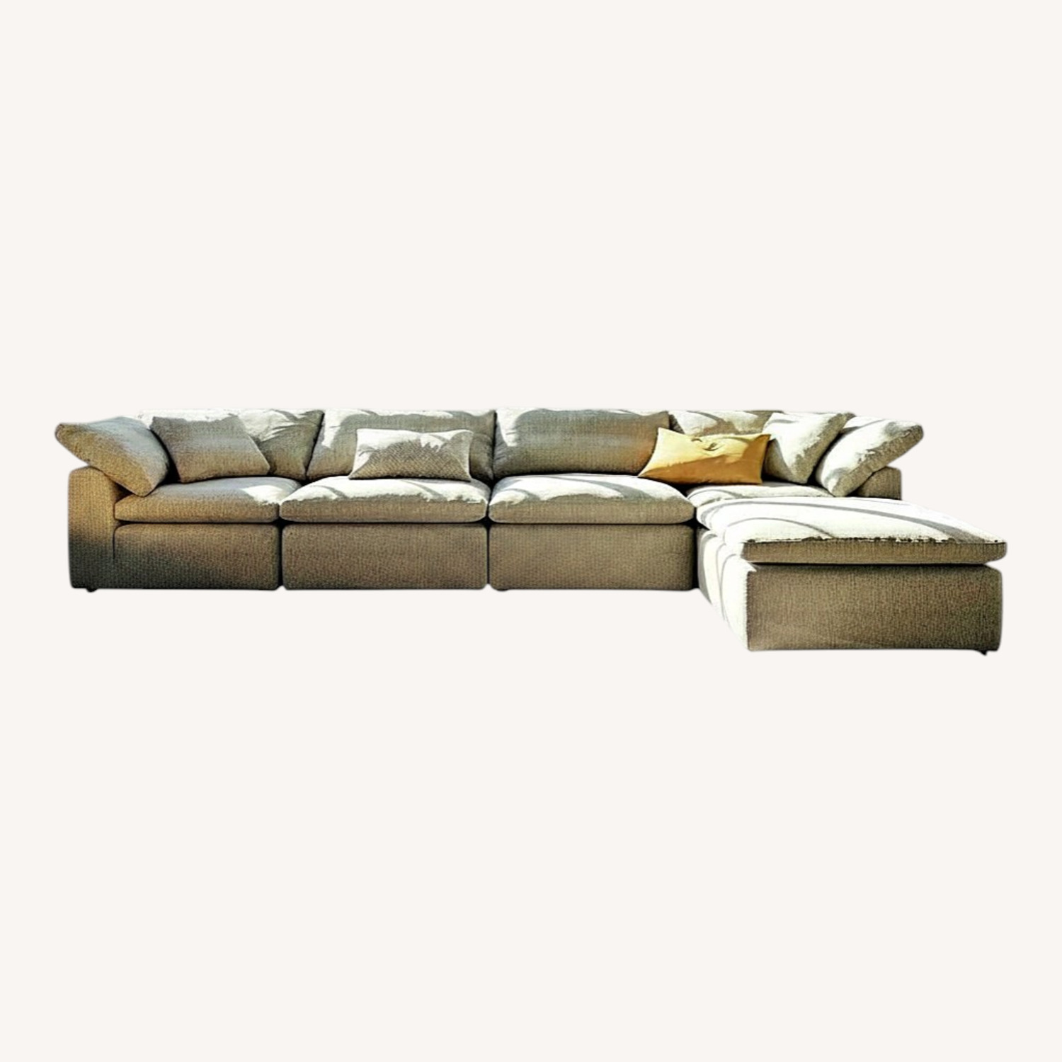 Joybird Bryant Caspiar Ivory Modular Sectional - image-0