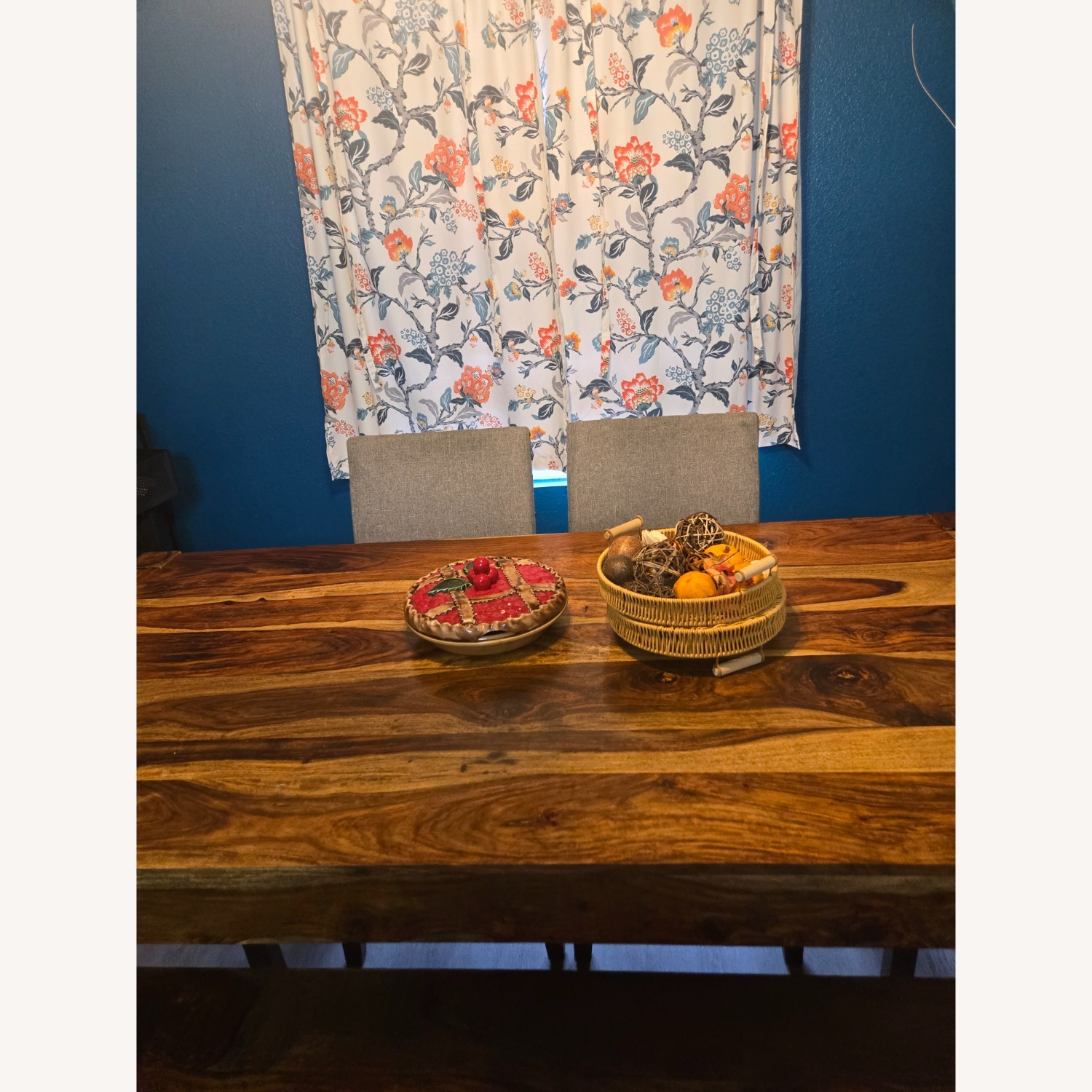 Natural Wood Dining Set - image-2